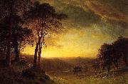 Albert Bierstadt Bierstadt Albert Sacramento River Valley oil painting artist